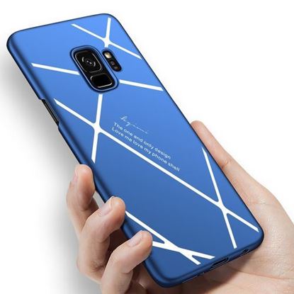 Picture of Stripped Lines Pattern Micro Matte Anti Fingerprint Phone Case For Samsung Galaxy S9