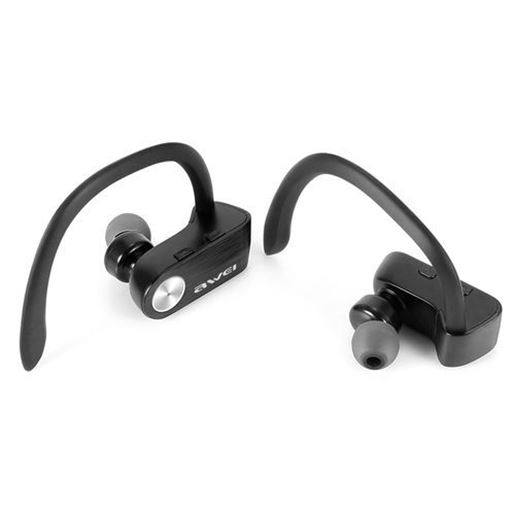 Picture of Awei T2 TWS IPX4 Waterproof bluetooth 4.2 In-ear Sport Earphone with Microphone Earhook