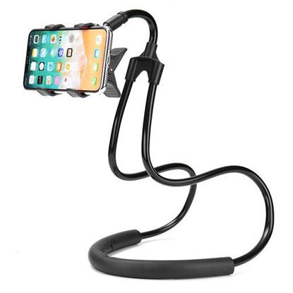 Picture of Universal Hanging Neck 360 Degree Rotation Lazy Holder Waist Stand Desktop Holder for Mobile Phone