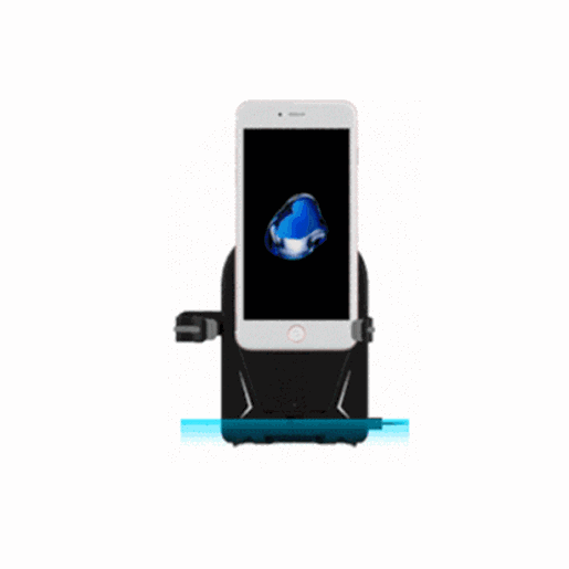 Picture of Universal Infrared Induction Auto Lock Anti-slip Car Air Vent Phone Holder Stand for Samsung Xiaomi