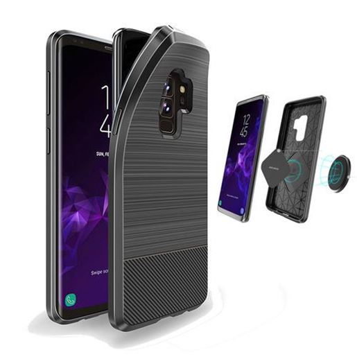 Picture of DUX DUCIS Magnetic Heat Dissipation Soft TPU Protective Case for Samsung Galaxy S9 Plus