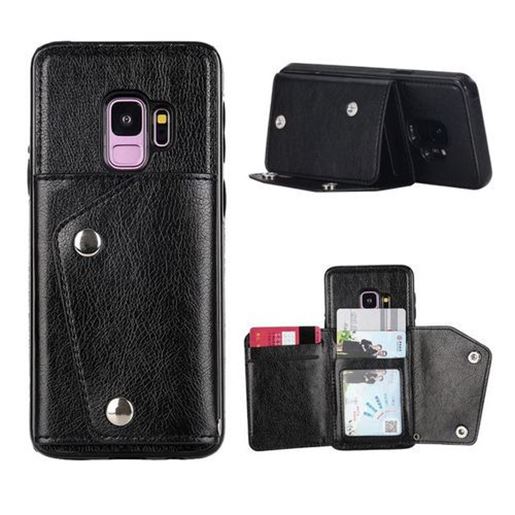 Picture of Bakeey Classic PU Leather Wallet Card Slots Bracket Protective Case for Samsung Galaxy S9