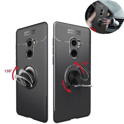 Picture of Bakeey 360?Â° Adjustable Metal Ring Kickstand Magnetic PC Protective Case for Xiaomi Mi MIX 2 Non-original