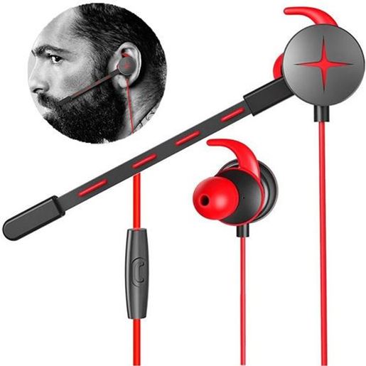 Picture of V7 Gaming Earphone Portable 3.5mm Waterproof Stereo Headphone with Pluggable Mic for Phone Laptop