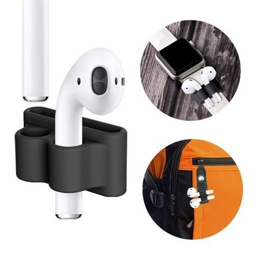 Picture of Anti-lost Silicone Holder Protective Case For Apple AirPods