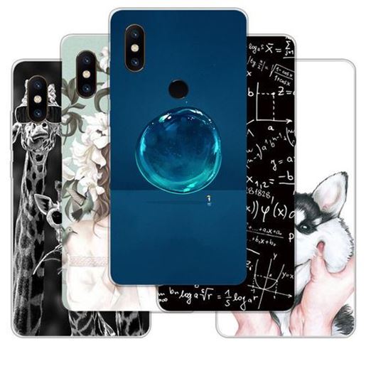 Picture of Bakeey Ultra Slim Cartoon Painting Soft TPU Protective Case for Xiaomi Mi MIX 2S