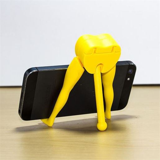 Picture of Universal Triangle Stable Adjustable Foldable Desktop Phone Holder Stand for iPhone ZTE Nubia