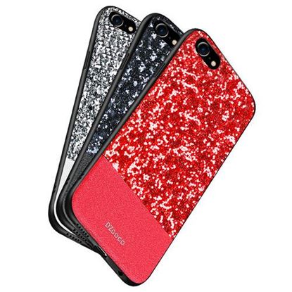 Picture of DZGOGO Diamond Bling PU Leather Protective Case for iPhone 6/6s