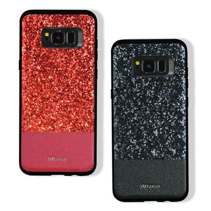 Picture of DZGOGO Diamond Bling PU Leather Protective Case for Samsung Galaxy S8