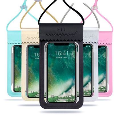 Picture of Universal Double Sealing Waterproof HD Touch Screen Phone Bag Pouch for iPhone Xiaomi