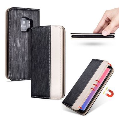 Picture of Bakeey Premium Magnetic Flip Card Slot Kickstand Protective Case For Samsung Galaxy S9