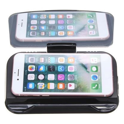 Picture of Universal Qi Wireless Charging Navigation Hud Display Car Dashboard Holder for Mobile Phone