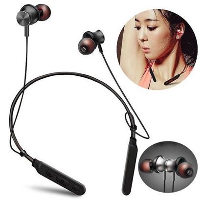 Picture of Portable Wireless bluetooth Earphone Stereo Bass Sports Outdoor Headset Headphones With Mic