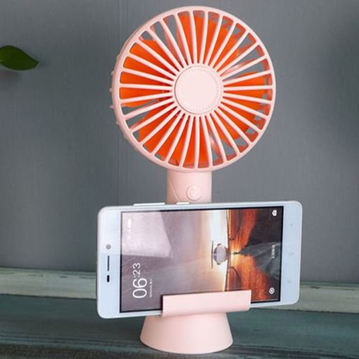 Picture of Multifunction Powerful Mini Fan Low Noise Aroma Desktop Phone Holder Stand for Xiaomi Mobile Phone