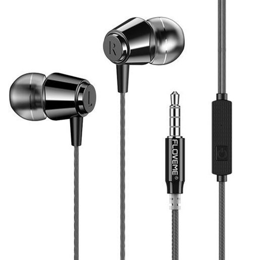 Picture of FLOVEME Hifi Earphone 3.5mm Wired Control In-ear Stereo Bass Music Headphone with Mic