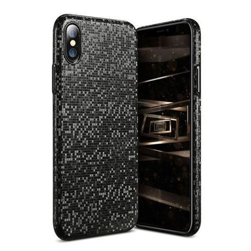 Picture of FLOVEME Mosaic Pattern Ultra Thin Hard PC Protective Case for iPhone X/6/6s/6Plus/6sPlus/7/8Plus