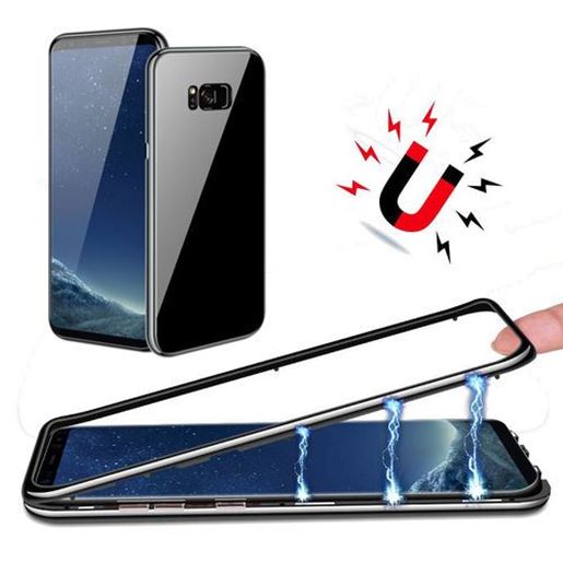 Picture of Bakeey Plating Magnetic Adsorption Full Body PC Protective Case for Samsung Galaxy S8/S8 Plus