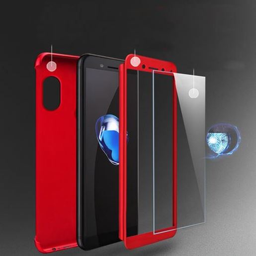 Picture of Bakeey?â€ž? 2 in 1 Double Dip 360?Â° Full Protection PC With Screen Protector for Xiaomi Redmi Note 5