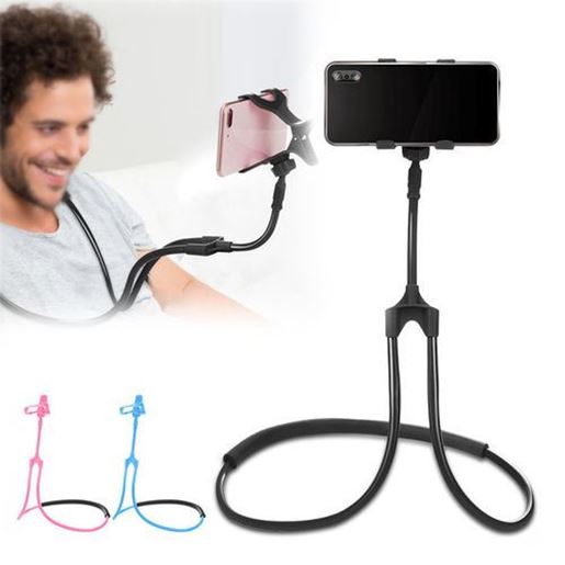 Picture of Universal Neck Strap Type 360 Degree Rotation Lazy Holder Stand for Xiaomi Mobile Phone Under 6 Inch