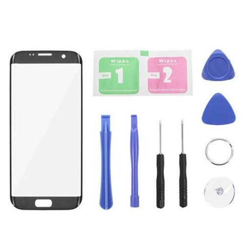 Picture of Outer Glass Touch Screen Replacement + Tools for Samsung Galaxy S7 Edge