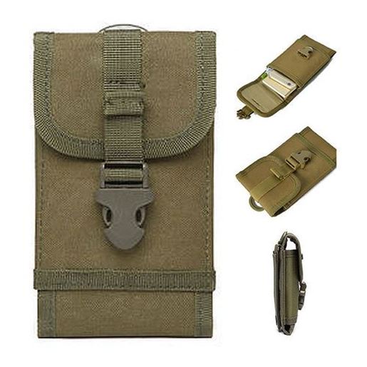 Picture of Universal 6 Inch Outdoor Sports Military Nylon Hook Belt Waterproof Phone Waist Bag For Smartphone