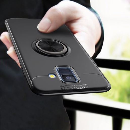 Picture of C-KU 360Âº Rotating Ring Grip Kicktand Protective Case For Samsung Galaxy A6 2018