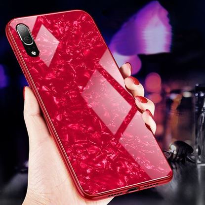 Picture of Bakeey Shell Glossy Tempered Glass Soft Edge Protective Case for Huawei P20/ Huawei nova 3e/ P20 PRO