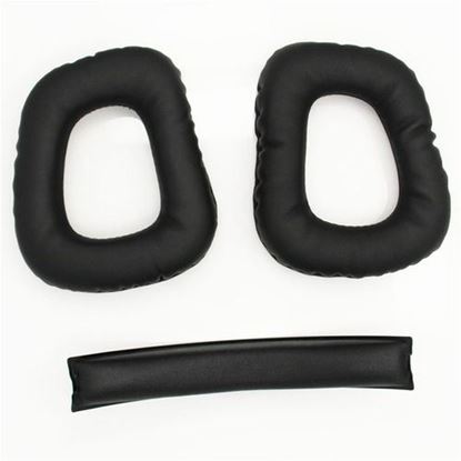 Picture of LEORY Earpads Headphone Earmuffs Solf Over Ear Earbuds for Logitech G35 G930 G430 F450