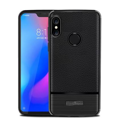 Picture of Bakeey Litchi Anti-fingerprint Silicone Protective Case For Xiaomi Mi A2 Lite / Xiaomi Redmi 6 Pro