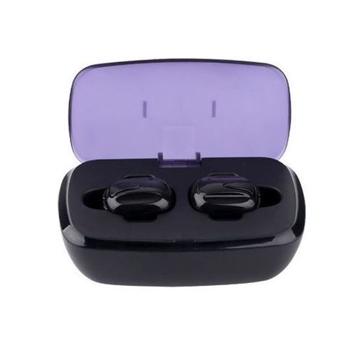 Image sur [Truly Wireless] K8 Business bluetooth Earphone Binaural Invisible Sports Headset With Charging Box