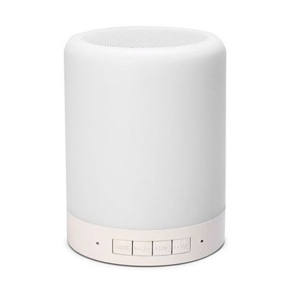 Picture of Mini LED Colorful Night Light bluetooth Music Box Speaker Portable USB Table Lamp Decoration
