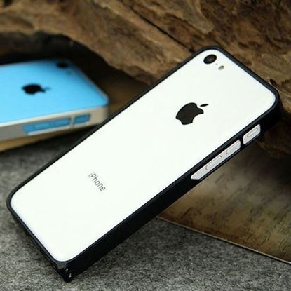 Picture of Colorful Metal Frame Chassis Bumper Case Cover For iPhone 5C