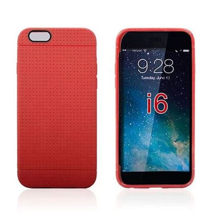 Picture of Colorful Honeycomb Soft TPU Gel Protective Case Cover For iPhone 6