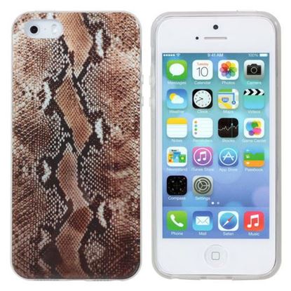 Picture of Serpentine Pattern Defender Soft TPU Case For iPhone 5 5s SE