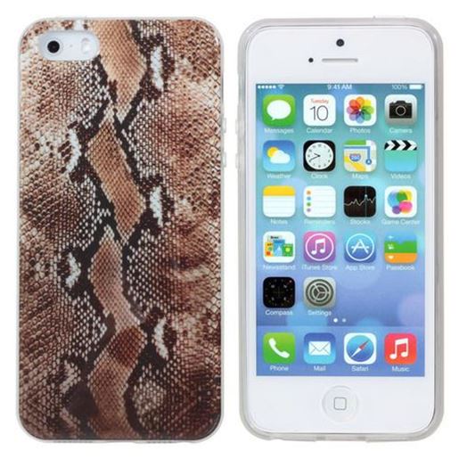 Picture of Serpentine Pattern Defender Soft TPU Case For iPhone 5 5s SE