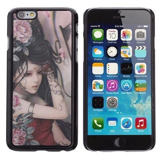 Picture of Beauty 3D Patterns Protection Case PC Back Cover For iPhone 6