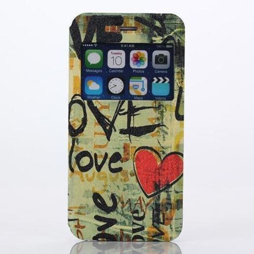 Picture of Love Pattern PC Hard Cover Case Protector For iPhone 6 Plus