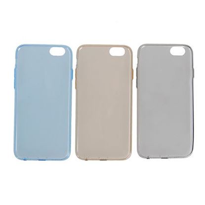 Picture of Rock Transparent Clear Invisible Dust Plug Soft TPU Case For iPhone 6