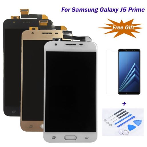 Picture of For Samsung Galaxy J5 Prime /G570/G570F LCD 100% strictly tesed LCD Touch Screen display Digitizer Assembly Best Quality