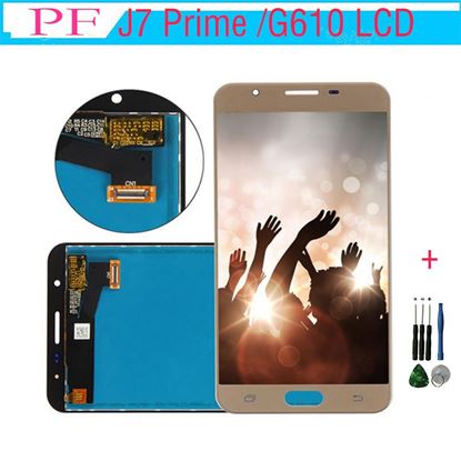 Picture of LCD For Samsung Galaxy J7 Prime G610 LCD Screen Display Digitizer with Touch Screen Assembly G610F G610K G610L G610S G610Y +Repair Tool