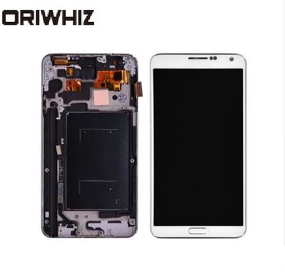 Picture of ORIWHIZ For Samsung Galaxy Note 3 N9005 LCD Display With Touch Screen Digitizer With Bezel Frame Assembly