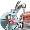 Image sur Faucet Splash Nozzle ABS Plastic Turbo 360 Flexible Faucet Sprayer saving Shower Bath Valve Filter Devices