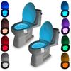 Image sur Human Motion Sensor Automatic Colorful Toilet Seat LED Light