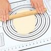 Image sur New Kitchen Silicone Baking Sheet Rolling Dough Pastry Cakes Bakeware Liner Pad Mat Oven Pasta Cooking Tools Kitchen Accessories