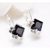 Image sur Rhinestones Square Earrings Wedding Girls