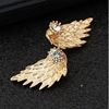 Image sur Angel Wings Stud Earrings Inlaid Crystal Earring
