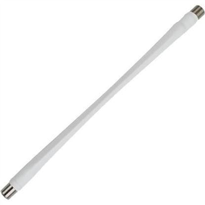 Picture of 10" Flat Wht 75 Ohm Coax Cable