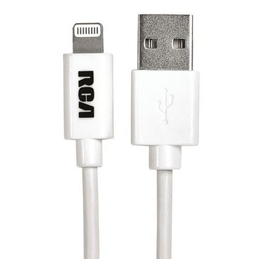 Picture of RCA AH754A Charge and Sync Lightning to USB-C Cable, 4 Feet