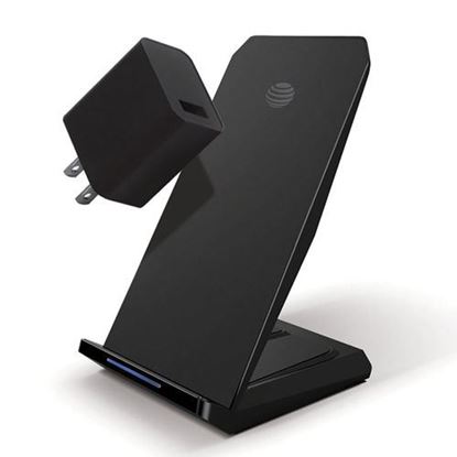 Picture of AT&T WCS10 15-Watt Wireless Charging Stand with Quick Charge 3.0 Rapid Charger