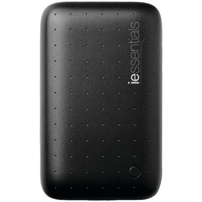 Picture of iEssentials IEC-PB6-BK 6,000mAh Power Bank (Black)